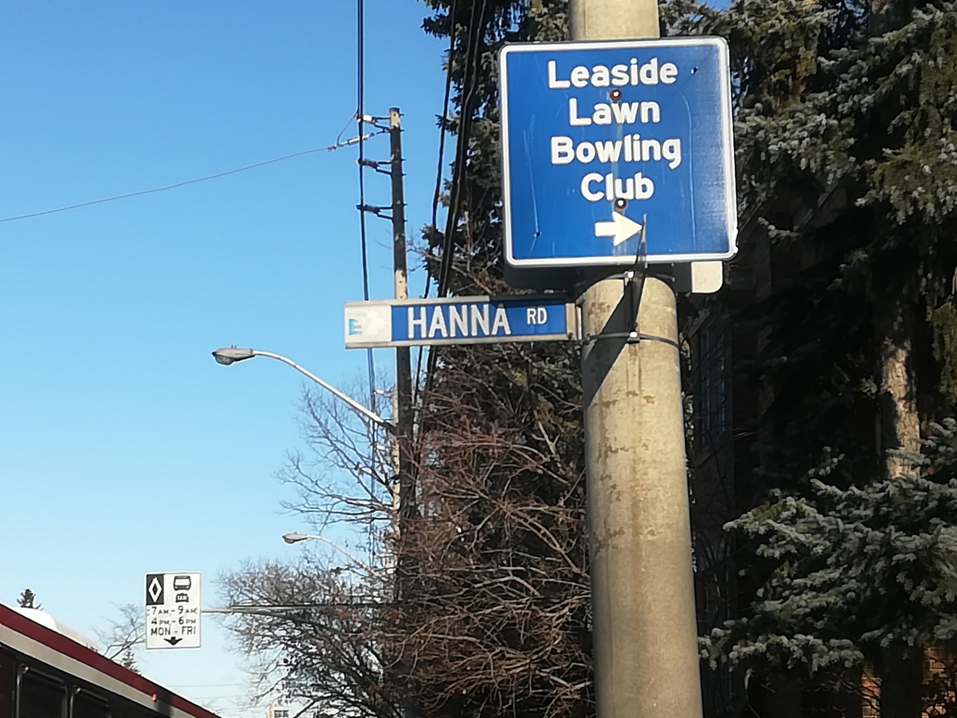 I found a sign with my name